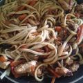El cooksnap de Ines M. C cuando hizo Tallarines con sabor oriental.