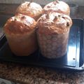 El cooksnap de Laura Cespedes cuando hizo Pan dulce con chips de chocolate casero.