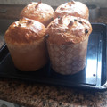 El cooksnap de Laura Cespedes cuando hizo Pan dulce con chips de chocolate casero.