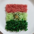 Jyoti Chandratre's cooksnap of when they made तिरंगा कोशिंबीर (tiranga koshimbir recipe in marathi).