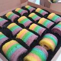 Cooksnap dari Tity Nurhidayani untuk resep Mini Rainbow Roll Cake (Bolu Gulung Rainbow Mini)