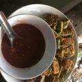 รูป Cooksnap ของ Namfon Tartain เมื่อเขาทำ น้ำพริกกะปิ + ไข่ชะอมทอด