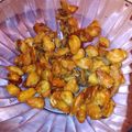 El cooksnap de José Ricardo Casas Patiño cuando hizo Almendras garrapiñadas.