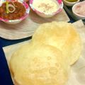 Anjana Sahil Manchanda का कुकस्नैप जब उन्होंने छोले भटूरे (chole bhature recipe in Hindi) बनाया था।