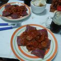 El cooksnap de Verónica cuando hizo Ravioles de remolacha con salsa de verdeo.