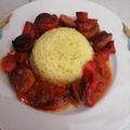 Cooksnap από dcroula στη συνταγή Σπετσοφάι στον φούρνο με ρύζι basmati