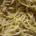 M.Viki Cooksnap-ja, amikor elkészítette a(z) Spagetti Carbonara originale by SK receptet.