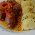 El cooksnap de MARALA🍀🍀 cuando hizo Chorizos a la Pomarola.