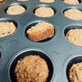 El cooksnap de gladysbeatrizcastro cuando hizo Muffins de avena y harina integral con Arándanos.