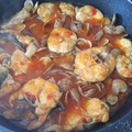El cooksnap de Mary cuando hizo Merluza con almejas a la marinera.