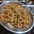 Roshni का कुकस्नैप जब उन्होंने चाउमीन (chowmein recipe in Hindi) बनाया था।