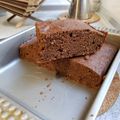 El cooksnap de Nymeria cuando hizo Brownie de chocolate, calabaza, avena y cacahuete.