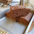 El cooksnap de Nymeria cuando hizo Brownie de chocolate, calabaza, avena y cacahuete.