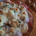 Cooksnap Aśka z czasów, kiedy przygotował Pizza na cieście francuskim.