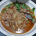 Astha Srivastava's cooksnap of when they made Lauki do pyaza.