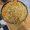 El cooksnap de Sergio Álvarez cuando hizo Garbanzos con carne picada.