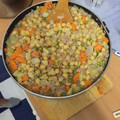 El cooksnap de Sergio Álvarez cuando hizo Garbanzos con carne picada.