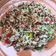 El cooksnap de César Serra cuando hizo Ensalada de arroz salvaje.