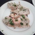El cooksnap de Daniel Espinoza cuando hizo Filete de Pescado a la Mantequilla.