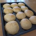 El cooksnap de Erica Briglia cuando hizo Pan de papa para hamburguesas.