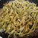 El cooksnap de encarni cuando hizo Pasta de espinacas con salteado de bacon y piñones.