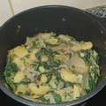 El cooksnap de Bea Algar cuando hizo Acelgas con patatas.