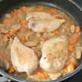 El cooksnap de Angeles Bueno cuando hizo Pechugas de pollo en salsa de apio, zanahoria y champiñones.