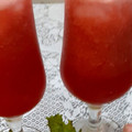Sadaf Nouman's cooksnap of when they made Melon guava smoothie.