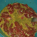 El cooksnap de vivii cuando hizo Condimento para milanesas.