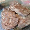 El cooksnap de carla cuando hizo Hamburguesas de lentejas.