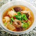 รูป Cooksnap ของ Thaiphat P. เมื่อเขาทำ เยื่อไผ่ตุ๋นเห็ดหอมกระดูกหมู
