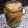 El cooksnap de Carlos Manzano cuando hizo Escabeche de zanahoria, cebolla y berenjena.