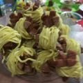 Cooksnap dari Dewi Dapur untuk resep Sosimi (sosis gulung mi)