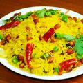 Harsha Ben Sureliya's cooksnap of when they made ઈંદોરી પોહા રેસીપી.
