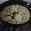 El cooksnap de Tamy Salas Saavedra cuando hizo Panqueques con dulce de leche.