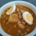 El cooksnap de Sergio López Morán cuando hizo Garbanzos con bacalao.