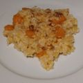 il yuand quando ha preparato Risotto con zucca e noci