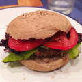 El cooksnap de Maria cuando hizo Hamburguesas de lentejas veganas.