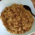 Cooksnap dari Hana Farida untuk resep Serundeng kelapa pedas manis