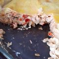 El cooksnap de Kary Bazan cuando hizo Tarta de atún y palmitos.
