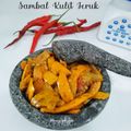 Cooksnap dari Sinta Muller untuk resep Sambal Kulit Jeruk