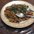 Cooksnap dari Indones Junior untuk resep Tumis Kangkung Tempe Bumbu Terasi
