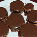 El cooksnap de Virginia Polenta cuando hizo Alfajores Tipo Havanna - Ingrediente Secreto : La Mandarina.