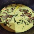 Cooksnap Azyyati Zakaria semasa beliau membuat Daging salai masak lemak.