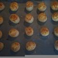 Elektronikus Bárány Cooksnap-ja, amikor elkészítette a(z) Sajtos túrós pogácsa receptet.