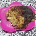 El cooksnap de Lady Marmalade cuando hizo Omelette de banana para bebé.