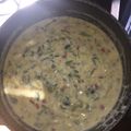 El cooksnap de Fernando Pietrafesa cuando hizo Salsa de puerro.