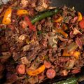 El cooksnap de judith cuando hizo Discada norteña.