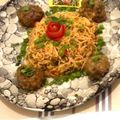 Poonam Singh का कुकस्नैप जब उन्होंने शेजवान फ्राईड राईस (schezwan fried rice recipe in Hindi) बनाया था।