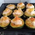 El cooksnap de Graciela Straccio cuando hizo Zapallitos rellenos (sin carne).